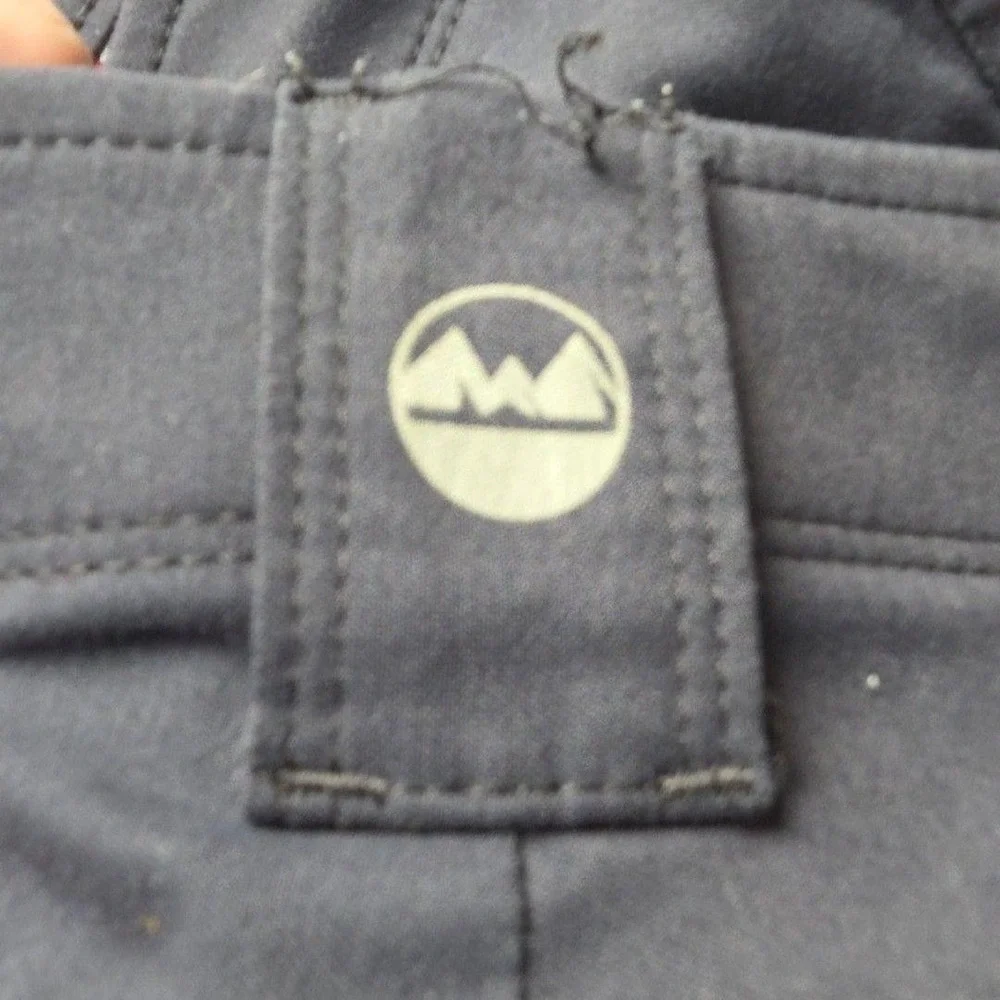 Wrangler Cargo Shorts Mens 44 Black Nylon Spandex Microfiber 10 Inseam Casual